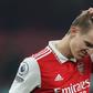 Arsenal skipper Martin Odegaard.