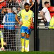 Nottingham Forest players dejected after their defeat to Brentford