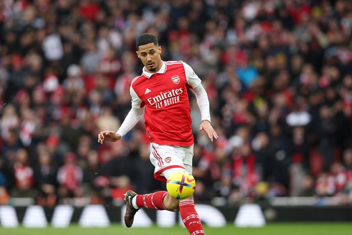 Arsenal defender William Saliba