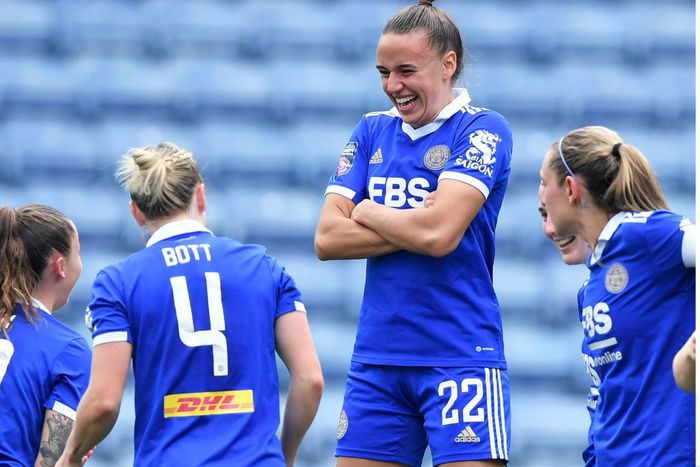 It was the first Leicester City goal for Ashleigh Plumptre this season