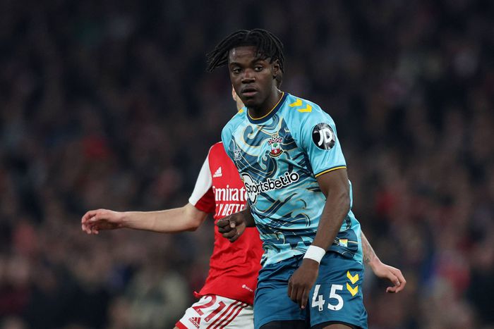 Romeo Lavia of Southampton.