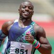 Kenyan sprinter Ferdinand Omanyala.