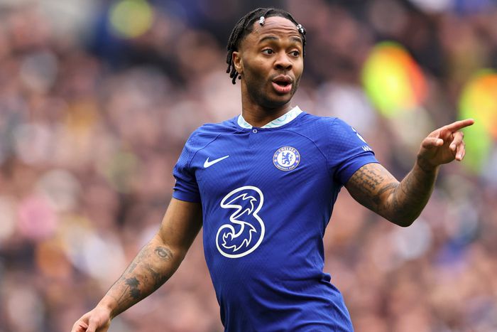 Chelsea winger Raheem Sterling