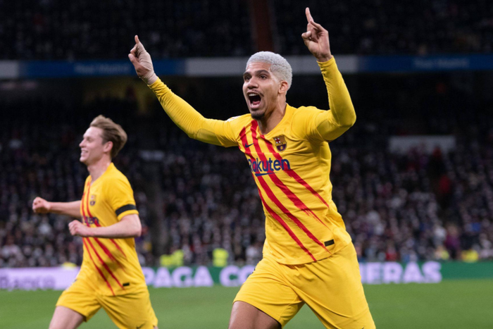 Barcelona defender Ronald Araujo || Image credit: Imago