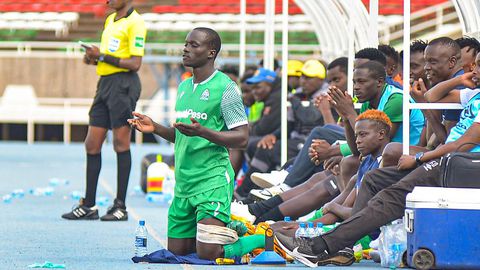 Gor coach reveals plan to plug left back hole during Simiti's absence against Murang'a Seal.