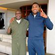 Nigerian-born boxer Anthony Joshua teams up with namesake Billionaire Femi Otedola in Monaco.