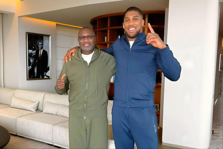 Nigerian-born boxer Anthony Joshua teams up with namesake Billionaire Femi Otedola in Monaco.