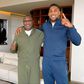 Nigerian-born boxer Anthony Joshua teams up with namesake Billionaire Femi Otedola in Monaco.