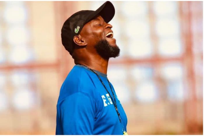 The former Super Eagles manager, Finidi George.