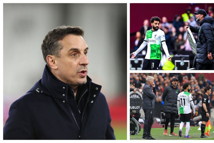 Neville says Salah has hit a brick wall