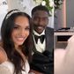 Tryvon Bromell stuns in black tuxedo as he weds long-time partner at private ceremony
