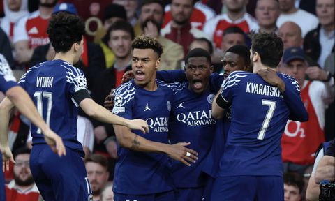 Dembele the decider as Arsenal put one foot out of Champions League in PSG loss
