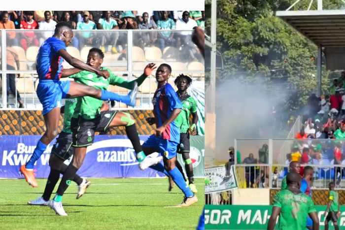 Violence witnessed during Gor Mahia vs Mara Sugar FKF Premier League clash resulted in journalist beig injured.