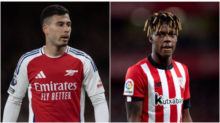 Arsenal target Nico Williams will provide direct competition for Gabriel Martinelli.