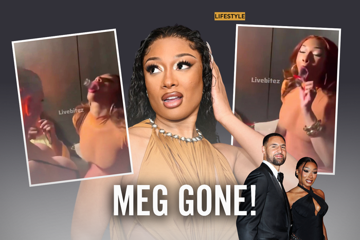 Internet reacts after Megan Thee Stallion gets freaky with a baddie hours after DUMPING Klay Thompson