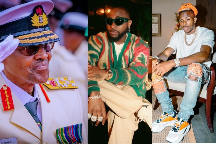 Victor Osimhen joins Davido on Buhari's final honor list