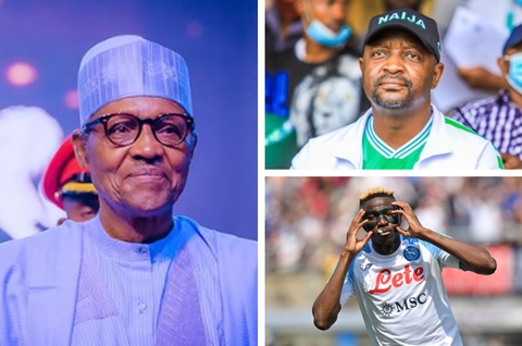 After historic feat in Italy, Buhari honours Victor Osimhen, Sunday Dare