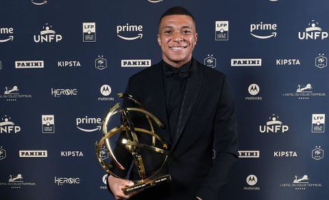 Mbappe wins record fourth Ligue 1 Player of the Year