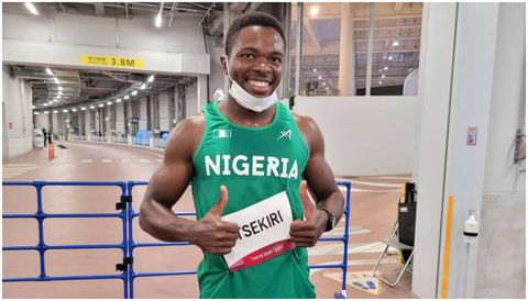 Itsekiri equals PB of 10.02s, puts himself back in the debate of Nigeria's top sprinters