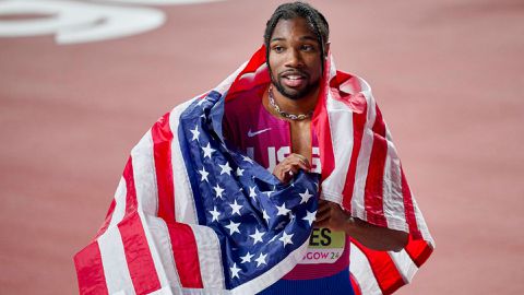 Noah Lyles responds to claims of being 'delulu' for eyeing a quadruple at Paris 2024 Olympics