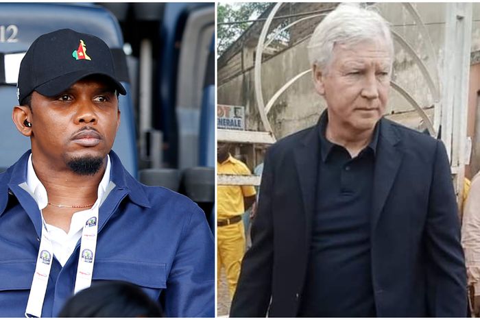 Samuel Eto'o and Marc Brys path ways.