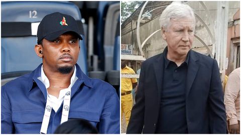 Power Play: Cameroon sack 6-week-old coach Marc Brys after heated altercation with FA President Samuel Eto'o