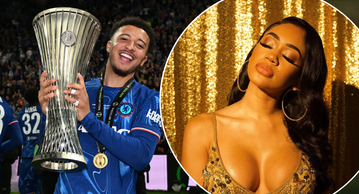 Could it be? Jadon Sancho sparks Saweetie dating rumours during Conference League title celebration