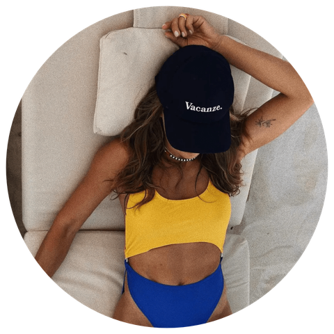 Anna spends time on the beach