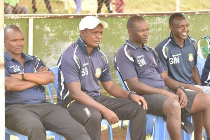Nzoia Sugar head coach Salim Babu.
