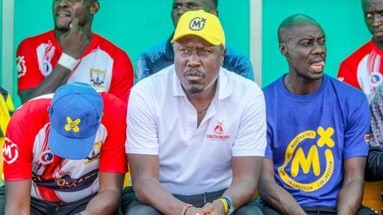 Kakamega Homeboyz coach Patrick Odhiambo
