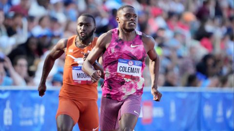 Christian Coleman pours out emotions after missing US men's 100m Olympic team
