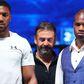Nigerian-born boxer Anthony Joshua threatens to use a chair against Daniel Dubois ahead of their fight at Wembley.