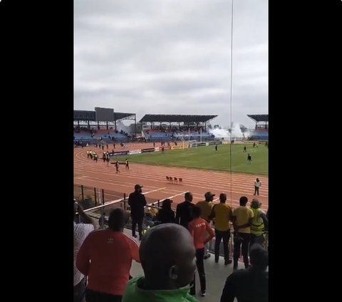 Gor Mahia vs Nairobi United chaos