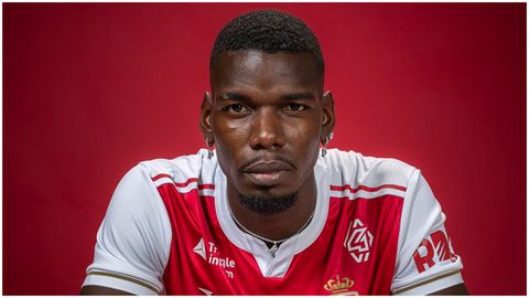 Nigerian forward celebrates Paul Pogba’s return