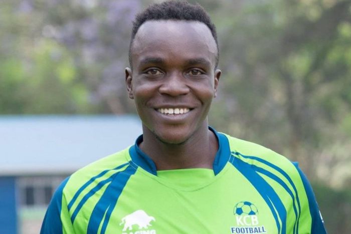 KCB striker Derrick Otanga.