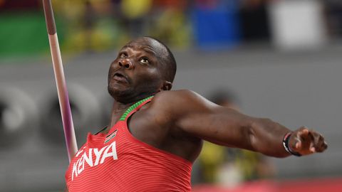 Injury-free Julius Yego looking to reclaim 2015 World Championships javelin title