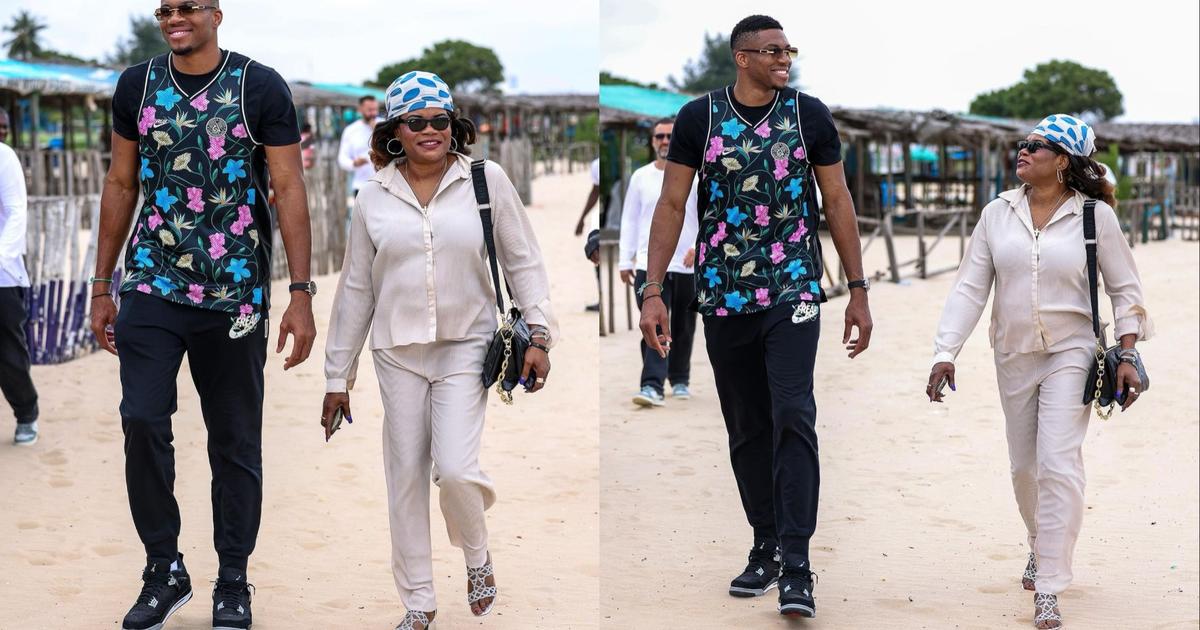 Giannis Antetokounmpo: NBA superstar celebrates Nigerian return with ...
