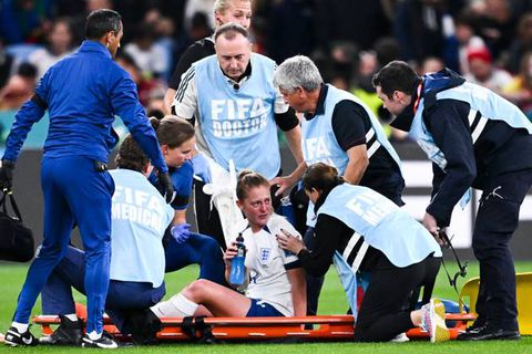 England star escapes devastating injury