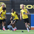 Julian Brandt (Borussia Dortmund), Youssoufa Moukoko (Borussia Dortmund), Karim Adeyemi (Borussia Dortmund), Niklas Süle (Borussia Dortmund), Niklas Suele, Sebastian Haller (Borussia Dortmund) 11.07.2024, Fussball Saison 2024/2025 || Image credit: Imago