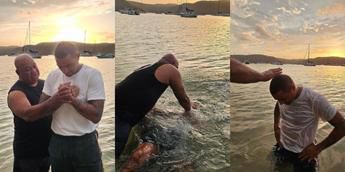 Kevin-Prince Boateng baptised