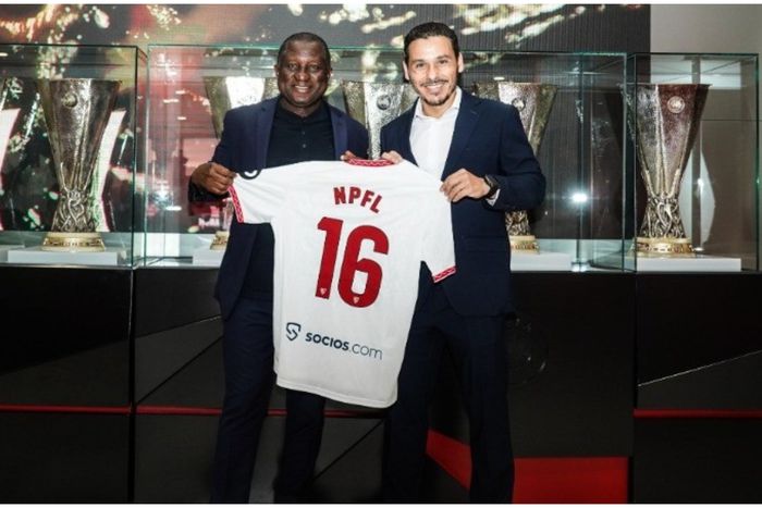 NPFL chairman in Sevilla.