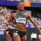 American sprinter Gabby Thomas caught unwinding with boyfriend days before 200m heats at Paris Olympics