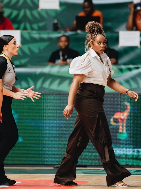 Rena Wakama is the General according to D'Tigress, following sealing a quarterfinal berth at the Women's Afrobasket.