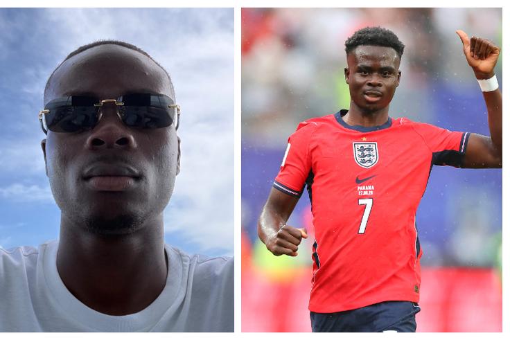Bukayo Saka unveils dramatic new look