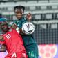 Super Falcons defender in action against Malawi. Image: Justina (X)