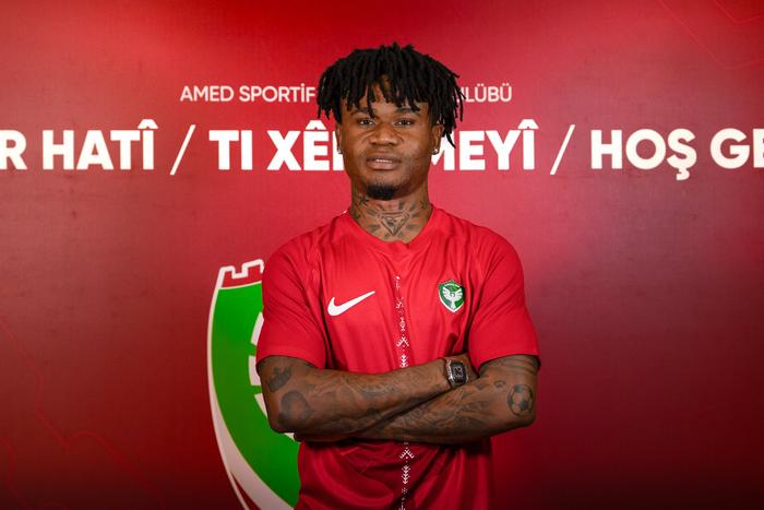 Gift Orban, new Amed Spor signing || @amedskofficial on X