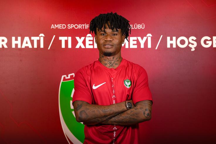 Gift Orban, new Amed Spor signing || @amedskofficial on X