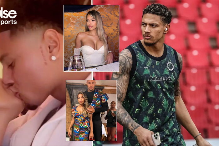 Maduka Okoye and Jelicia Westhoff