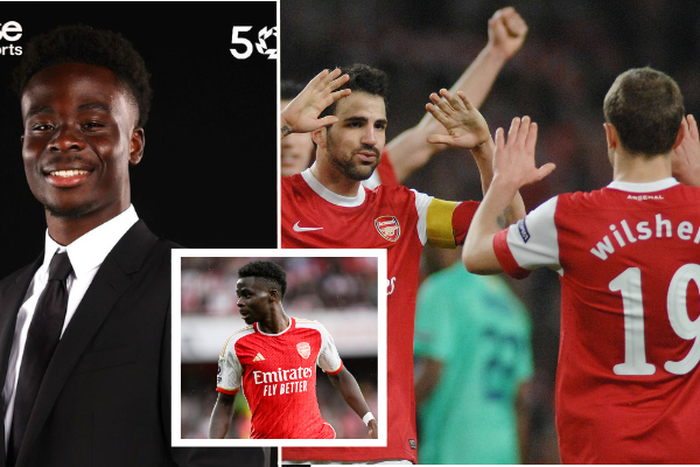 Saka wins PFA award || Image credit: Imago