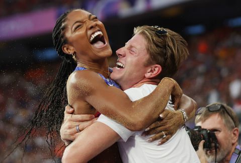 Tara Davis-Woodhall's husband aims big for Team USA at Paris Paralympics